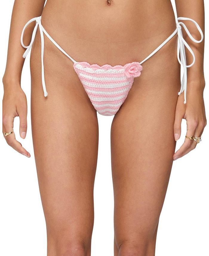 Азалия Кружевные Шнурованные Трусики Бикини Edikted, розовый
Азалия Кружевные Шнурованные Трусики Бикини Edikted, розовый