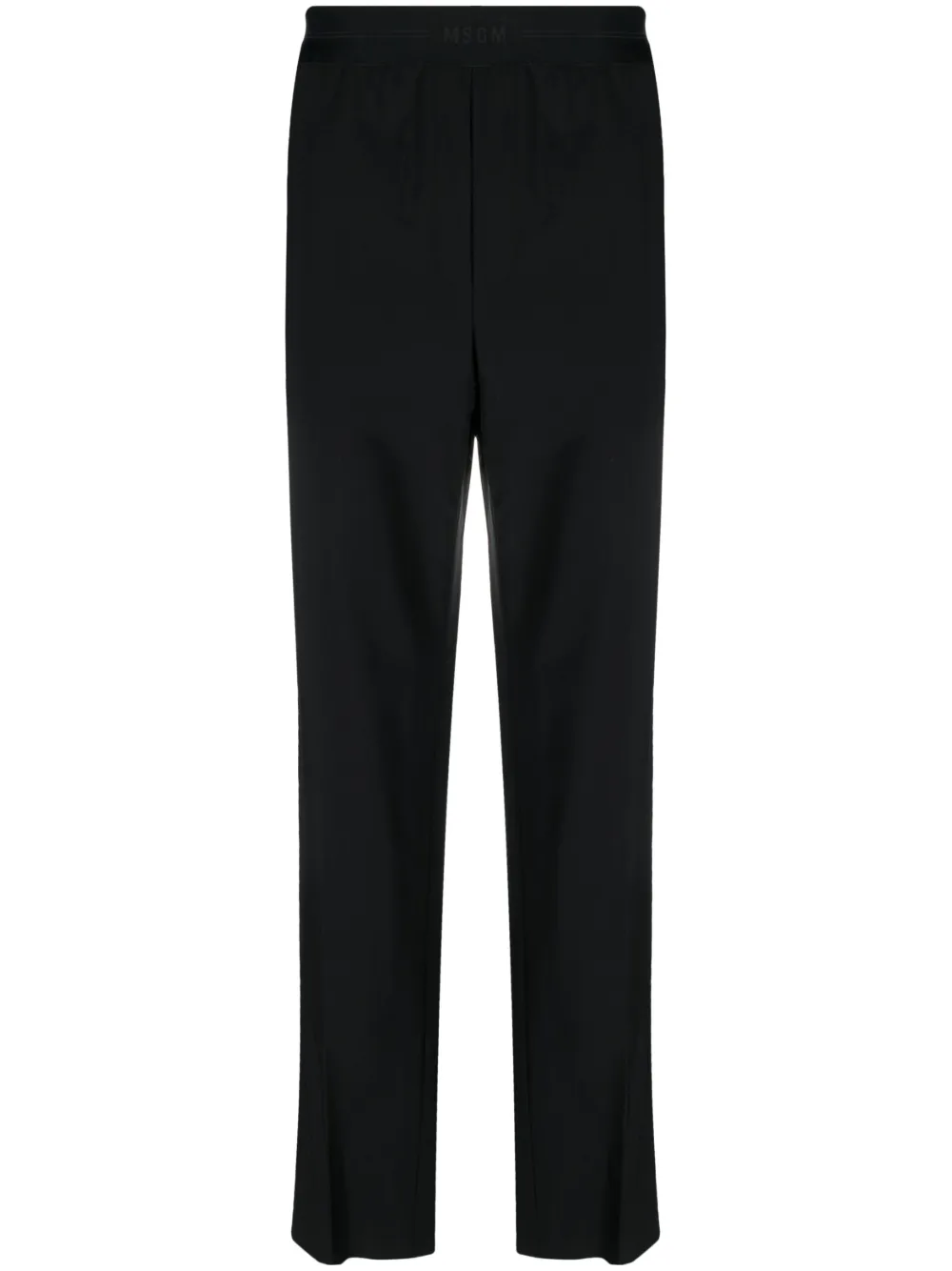 Прямые брюки с логотипом MSGM, черный
Прямые брюки с логотипом MSGM, черный