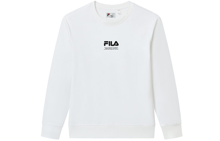 Толстовка мужская нитрифицированная белая Fila, белый 
Толстовка мужская нитрифицированная белая Fila, белый