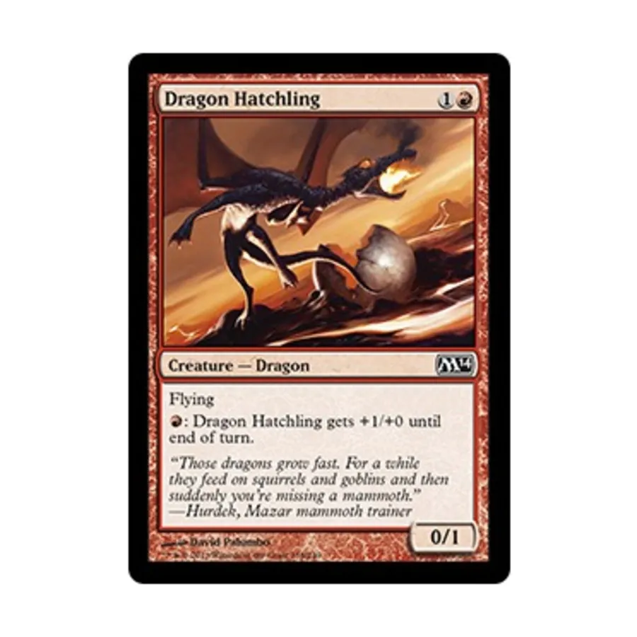 CCG Детеныш дракона (С), MTG - Magic 2014
CCG Детеныш дракона (С), MTG - Magic 2014