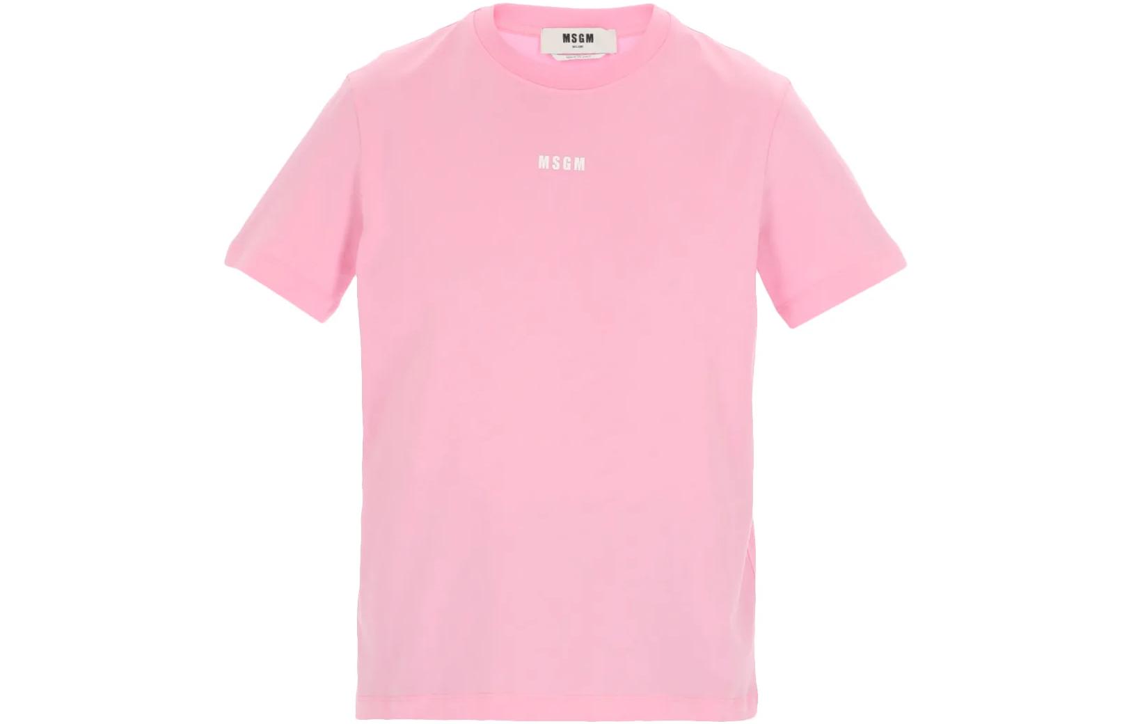 Футболка с принтом логотипа MSGM, розовый
Футболка с принтом логотипа MSGM, розовый