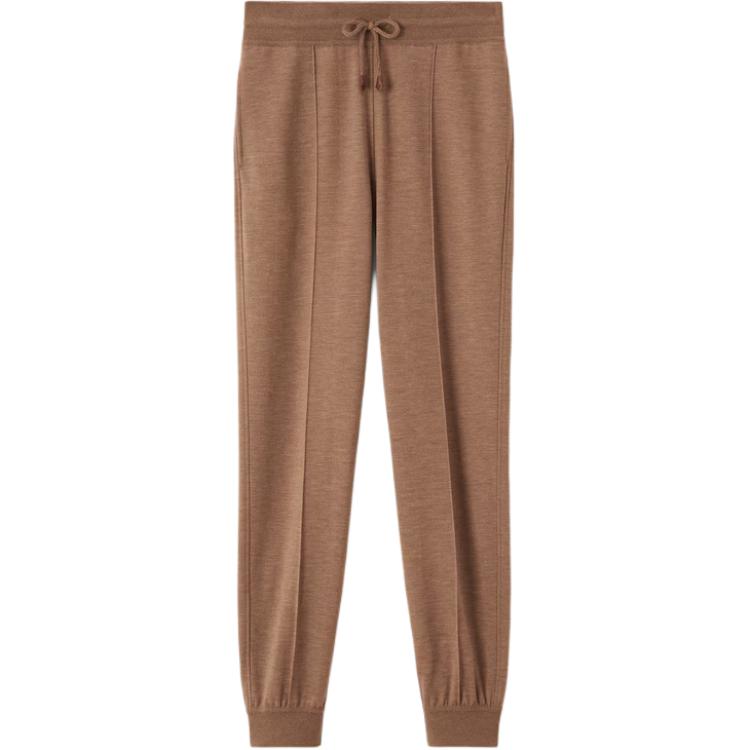 SS26 Вязаные спортивные брюки Women's Loro Piana, красный camel
SS26 Вязаные спортивные брюки Women's Loro Piana, красный camel