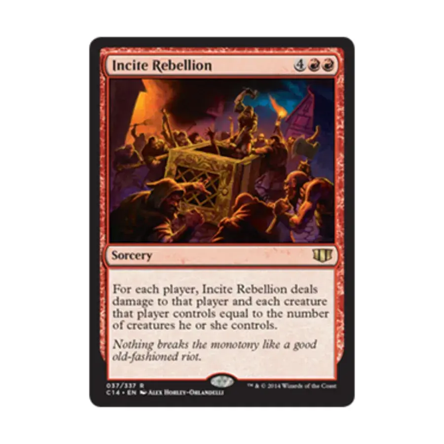 CCG Разжигание восстания (клавиша R), MTG - Commander 2014
CCG Разжигание восстания (клавиша R), MTG - Commander 2014