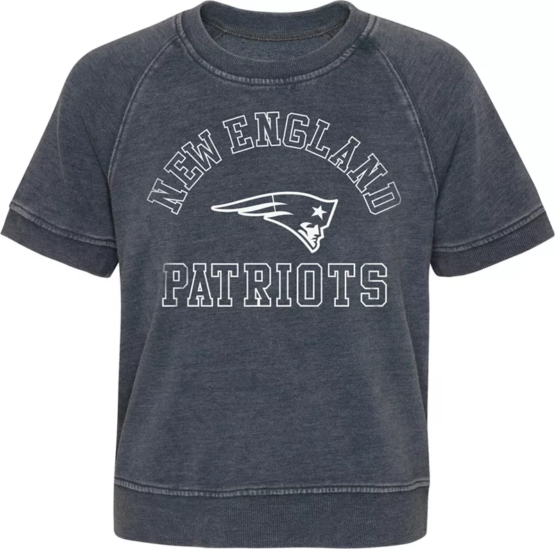 Одежда команды НФЛ, серая футболка для маленьких девочек New England Patriots Junior Cheer Squad NFL Team Apparel
Одежда команды НФЛ, серая футболка для маленьких девочек New England Patriots Junior Cheer Squad NFL Team Apparel