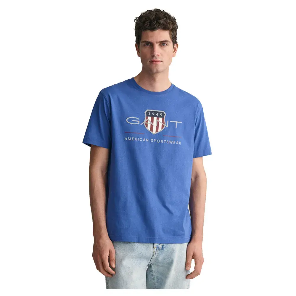 Футболка с коротким рукавом Gant Archive Shield Regular Fit, синий
Футболка с коротким рукавом Gant Archive Shield Regular Fit, синий