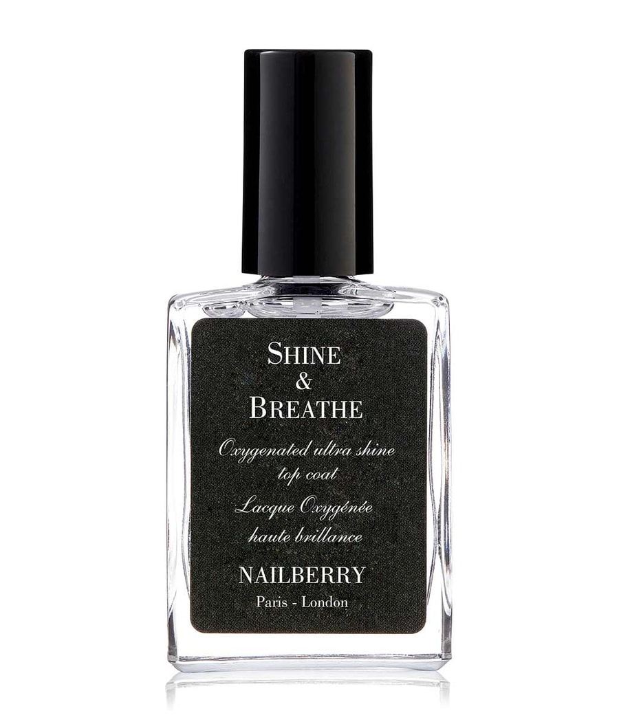 Верхнее покрытие для ногтей Nailberry Shine & Breathe Oxygenated Ultra Shine, 15 ml
Верхнее покрытие для ногтей Nailberry Shine & Breathe Oxygenated Ultra Shine, 15 ml