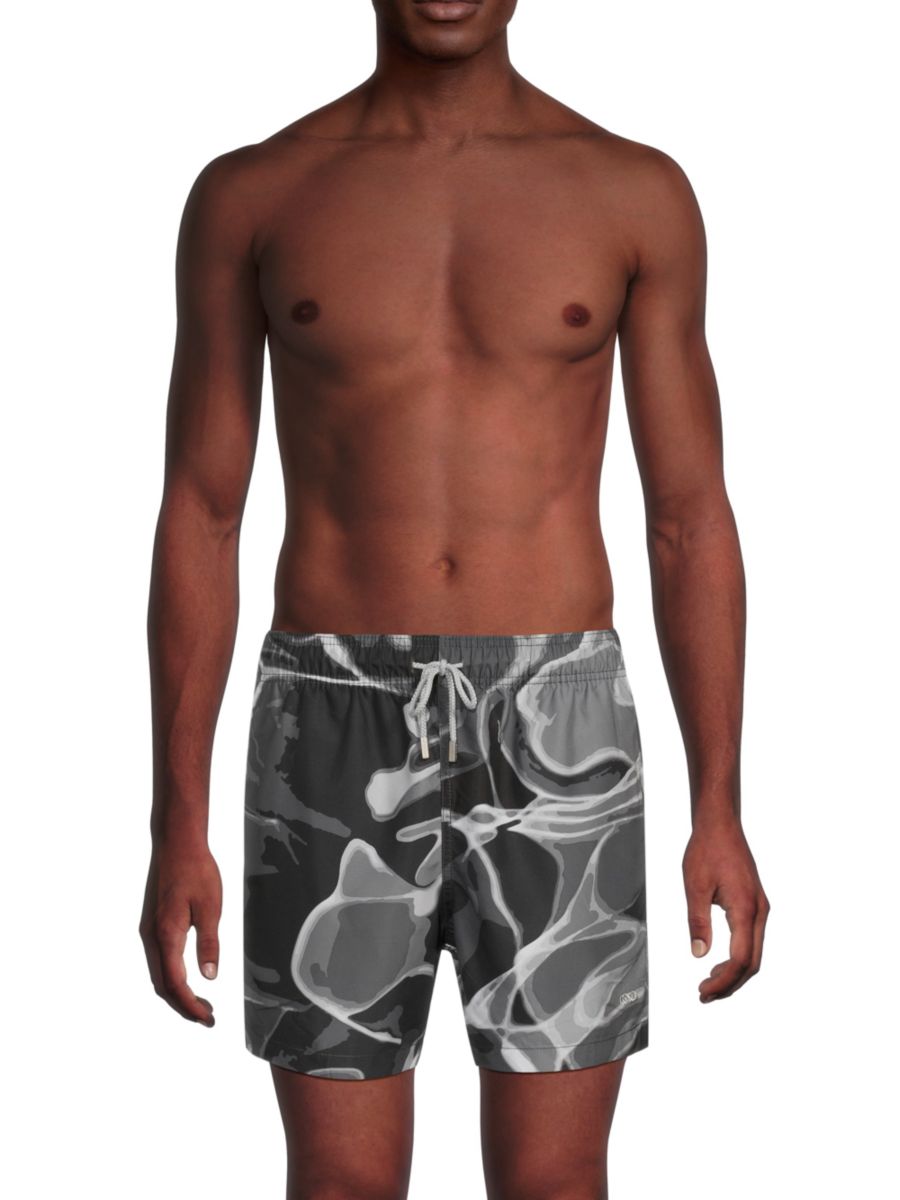 Плавки-шорты с принтом Reflections Le Club Original, черный
Плавки-шорты с принтом Reflections Le Club Original, черный