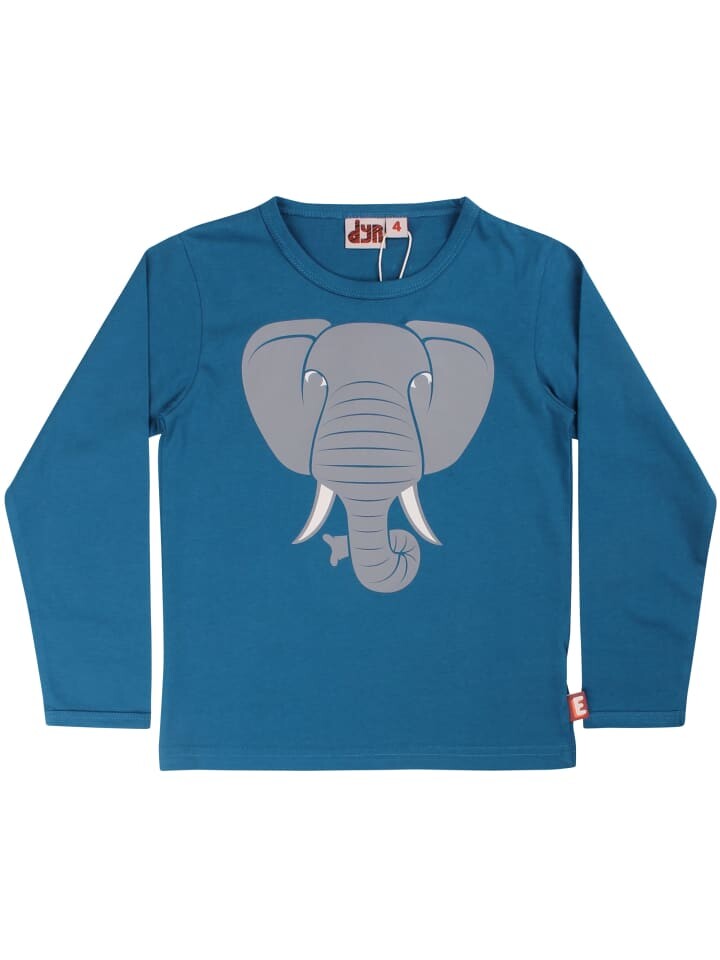 Лонгслив Danefae Langarmshirt Elefant, синий
Лонгслив Danefae Langarmshirt Elefant, синий