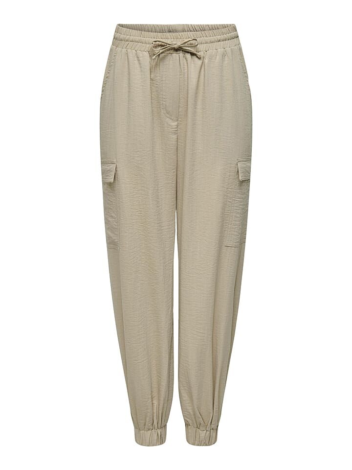 Тканевые брюки ONLY, бежевый
Тканевые брюки ONLY, бежевый