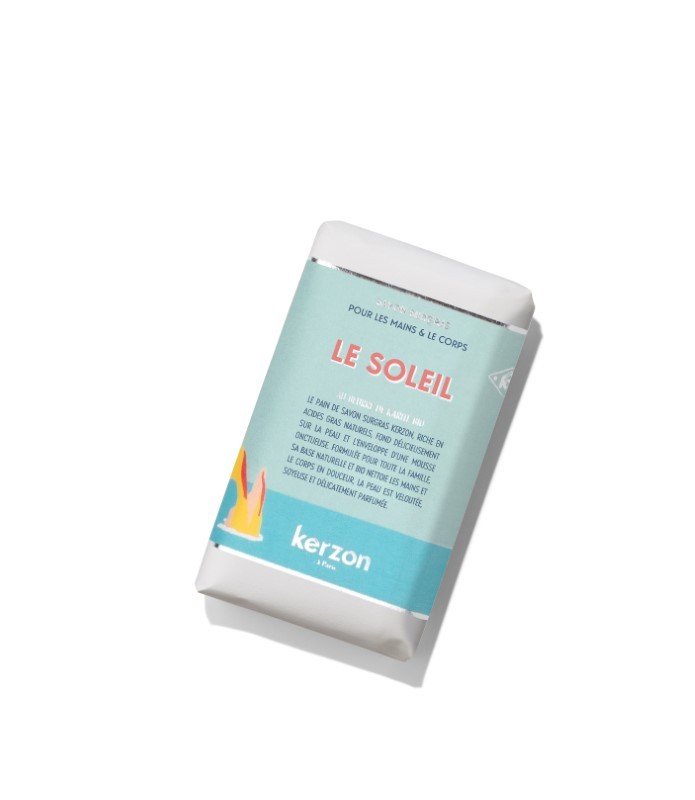Kerzon - Парфюмированное ультра-насыщенное мыло 100 г - Le Soleil, кокос и франжипани
Kerzon - Парфюмированное ультра-насыщенное мыло 100 г - Le Soleil, кокос и франжипани