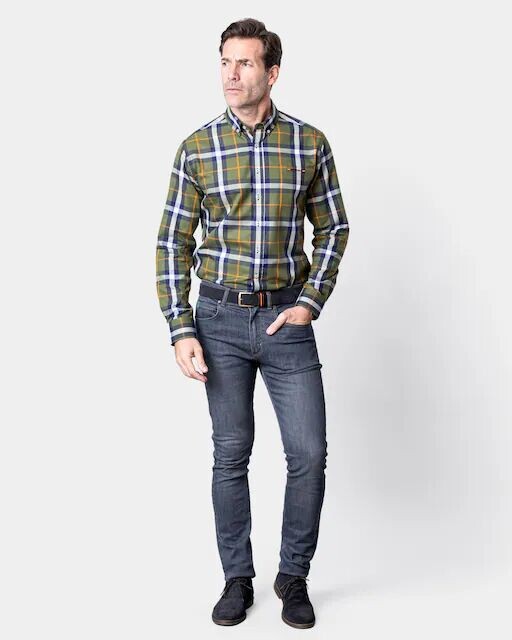 Мужские узкие джинсы с 5 карманами Spagnolo, синий
Мужские узкие джинсы с 5 карманами Spagnolo, синий