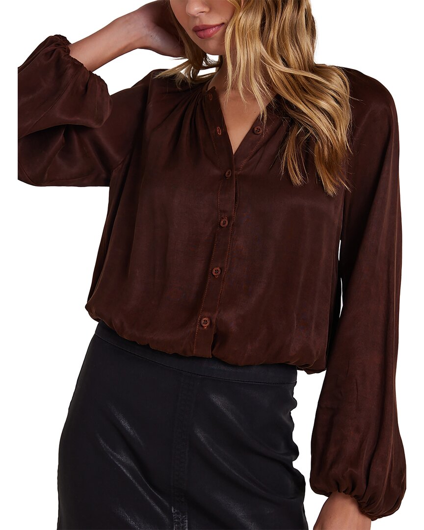 Блуза Bella Dahl с застежкой на пуговицы и сборками, коричневый
Блуза Bella Dahl с застежкой на пуговицы и сборками, коричневый