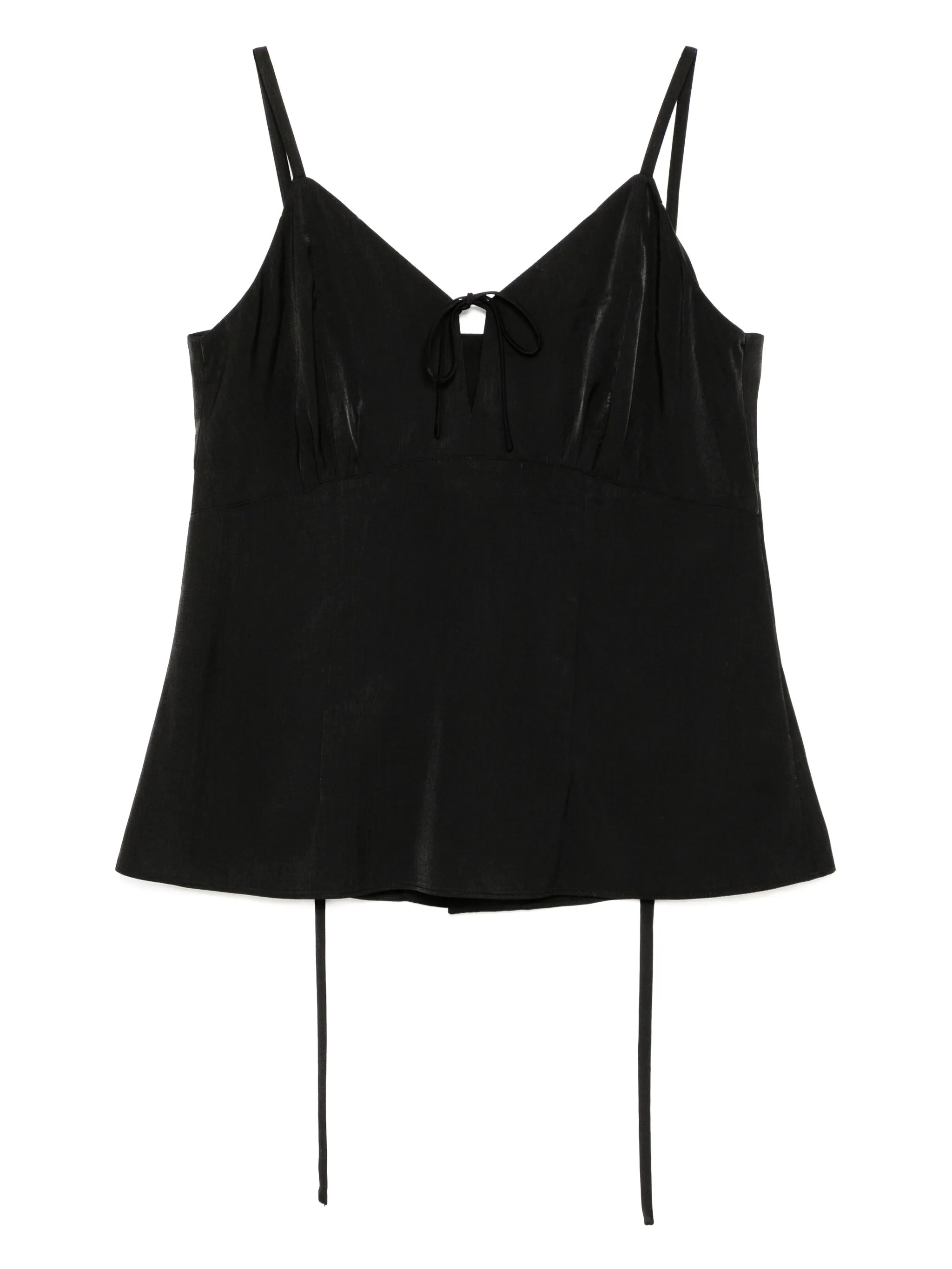 Топ на бретелях с завязками Goen.J, черный
Топ на бретелях с завязками Goen.J, черный