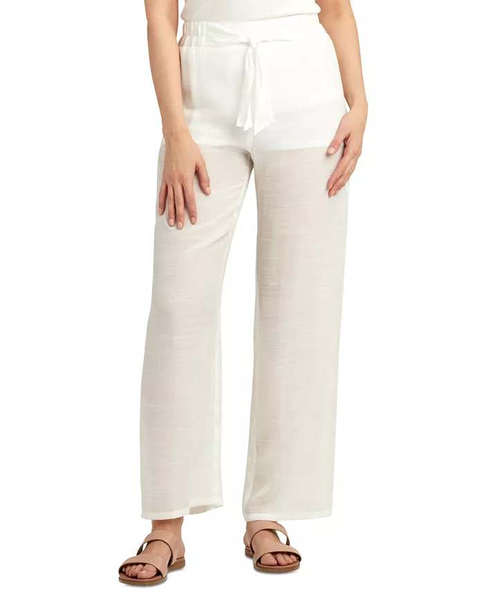 Брюки из марли с высокой талией и завязками спереди для юниоров BCX, белый
Брюки из марли с высокой талией и завязками спереди для юниоров BCX, белый