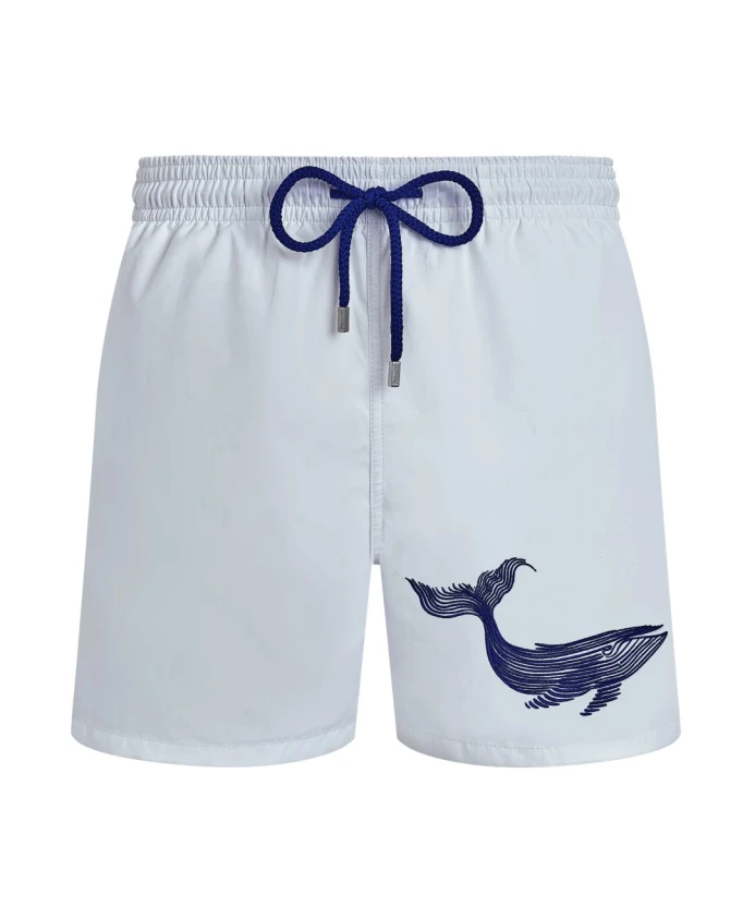 Плавки с вышитым китом Vilebrequin, белый
Плавки с вышитым китом Vilebrequin, белый