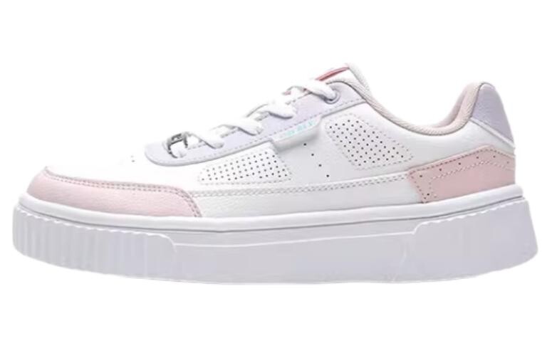 Кеды, скейтборд обувь женская низкая белый/розовый Qiaodan
Кеды, скейтборд обувь женская низкая белый/розовый Qiaodan