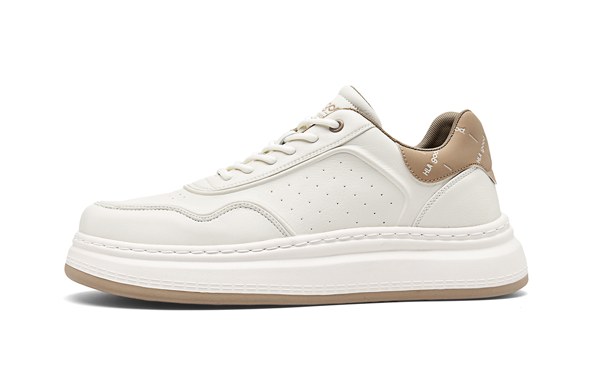 HLA Мужские низкие скейтерские кеды White Apricot, цвет White Apricot
HLA Мужские низкие скейтерские кеды White Apricot, цвет White Apricot