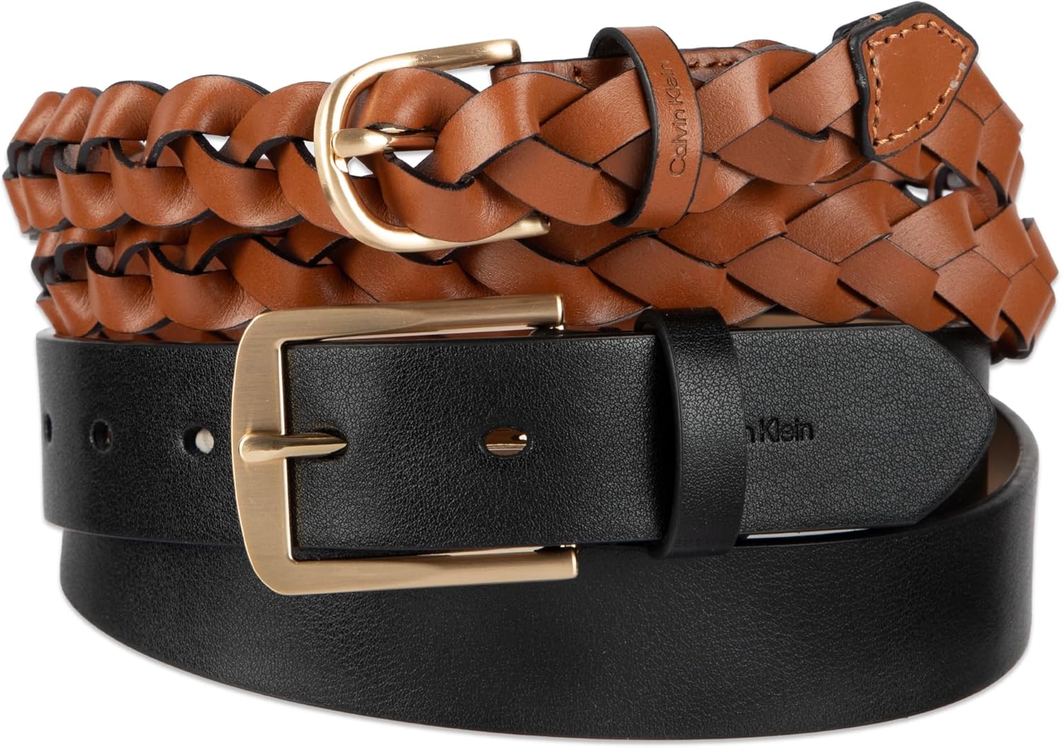 Комплект из двух узких ремней Calvin Klein для женщин, подходящих к джинсам, платьям и повседневной одежде, Black + Cognac
Комплект из двух узких ремней Calvin Klein для женщин, подходящих к джинсам, платьям и повседневной одежде, Black + Cognac
