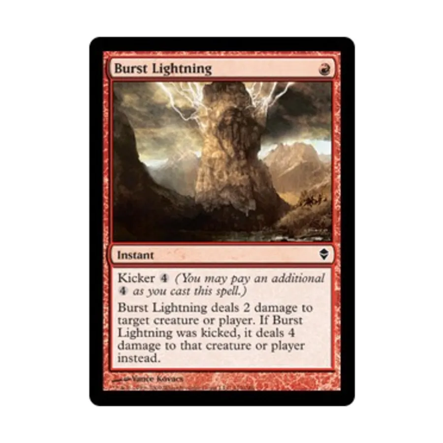 CCG Взрывная молния (С), MTG - Zendikar
CCG Взрывная молния (С), MTG - Zendikar