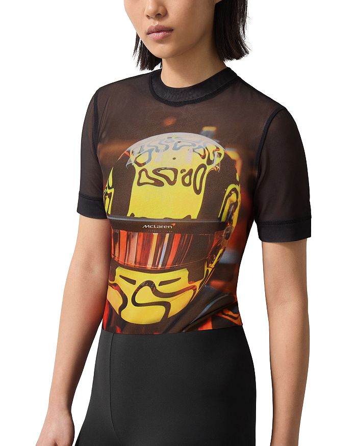 Футболка с коротким рукавом McLaren Santino с принтом Lando, сетчатая REISS, мультиколор
Футболка с коротким рукавом McLaren Santino с принтом Lando, сетчатая REISS, мультиколор