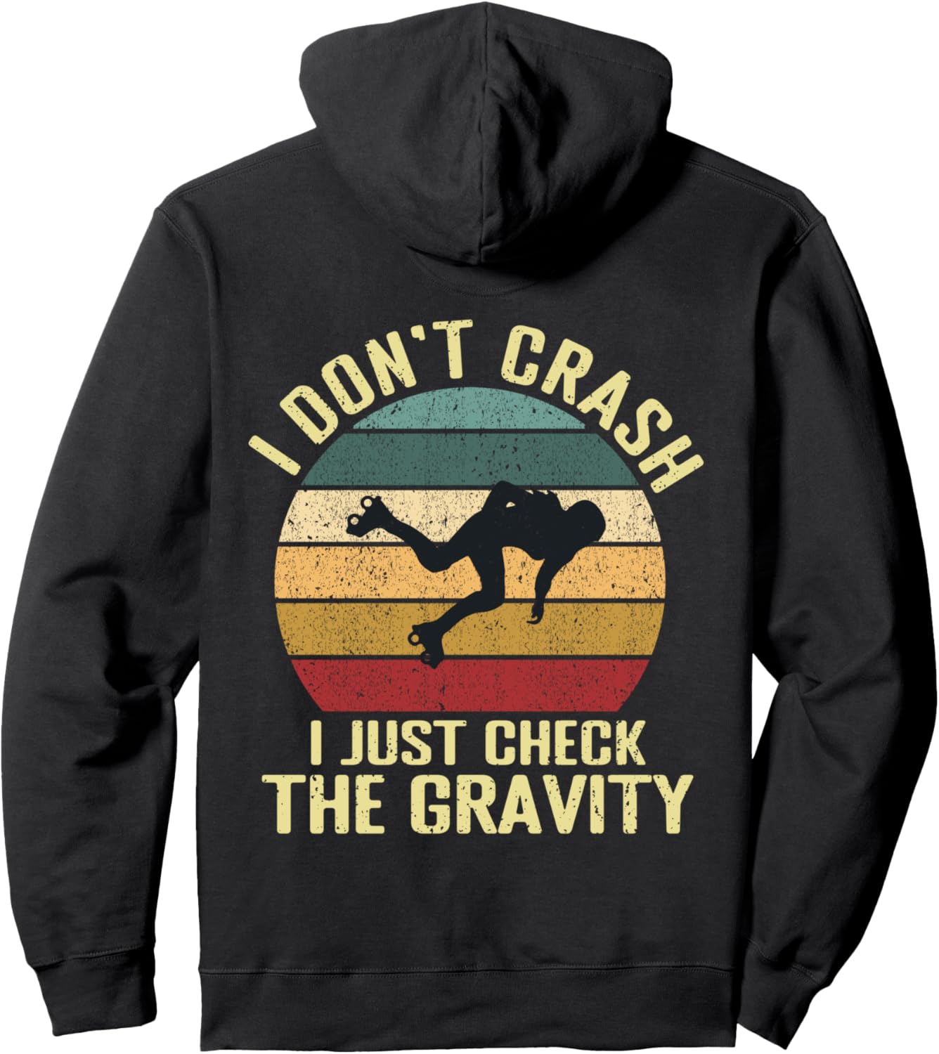 Толстовка с капюшоном для роликовых коньков Vintage Roller Skater, черный
Толстовка с капюшоном для роликовых коньков Vintage Roller Skater, черный