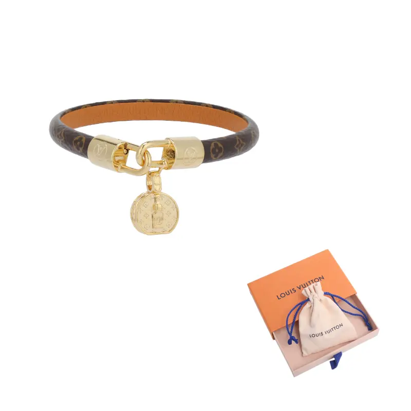 Кожаный браслет Monogram для женщин LOUIS VUITTON, коричневый
Кожаный браслет Monogram для женщин LOUIS VUITTON, коричневый