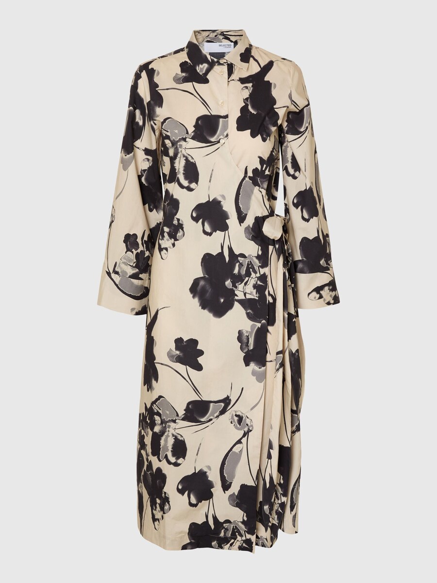 Платье-рубашка SELECTED, серо-бежевый/темно-серый
Платье-рубашка SELECTED, серо-бежевый/темно-серый