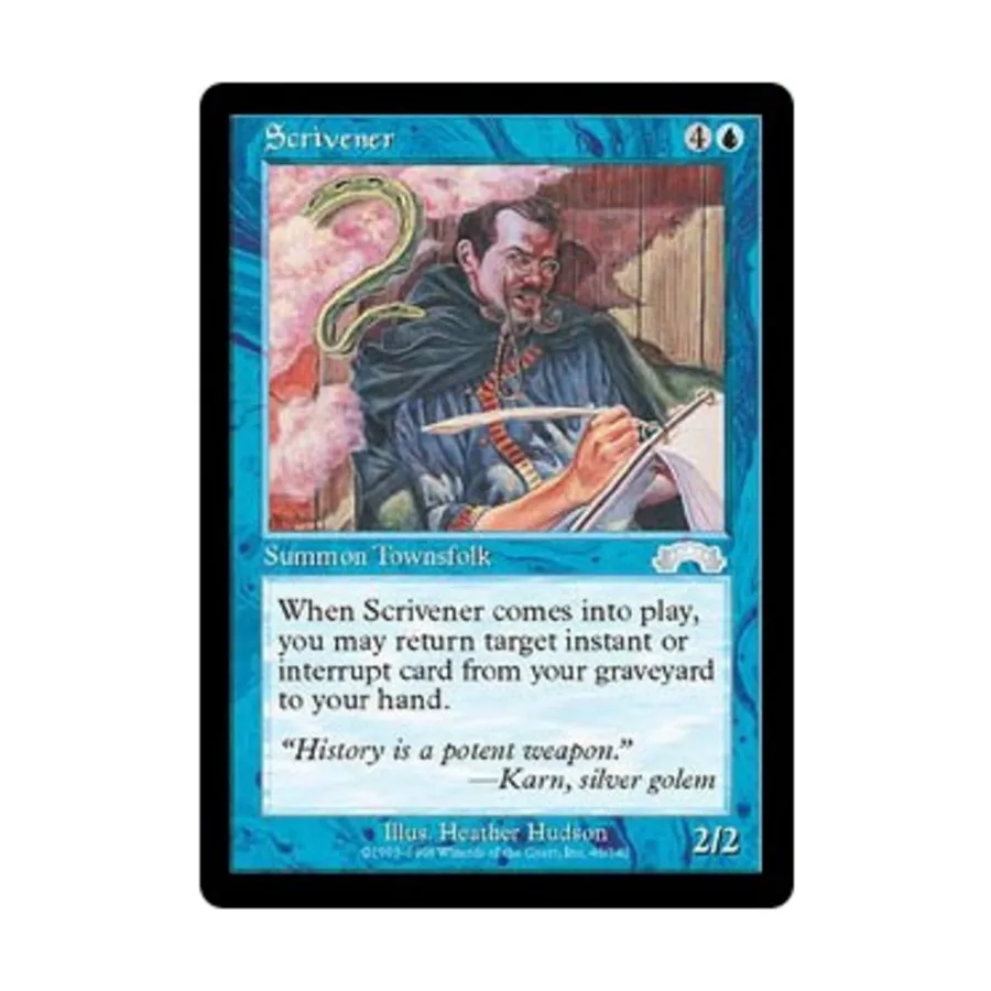 CCG Скривенер (U), MTG - Exodus
CCG Скривенер (U), MTG - Exodus