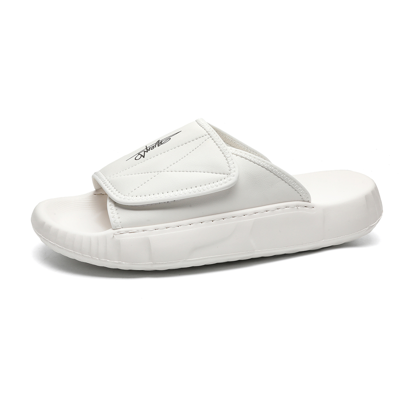 Сандалии-слайдеры с резиновой подошвой и противоскользящим покрытием для мужчин LUOMAIKE, White
Сандалии-слайдеры с резиновой подошвой и противоскользящим покрытием для мужчин LUOMAIKE, White