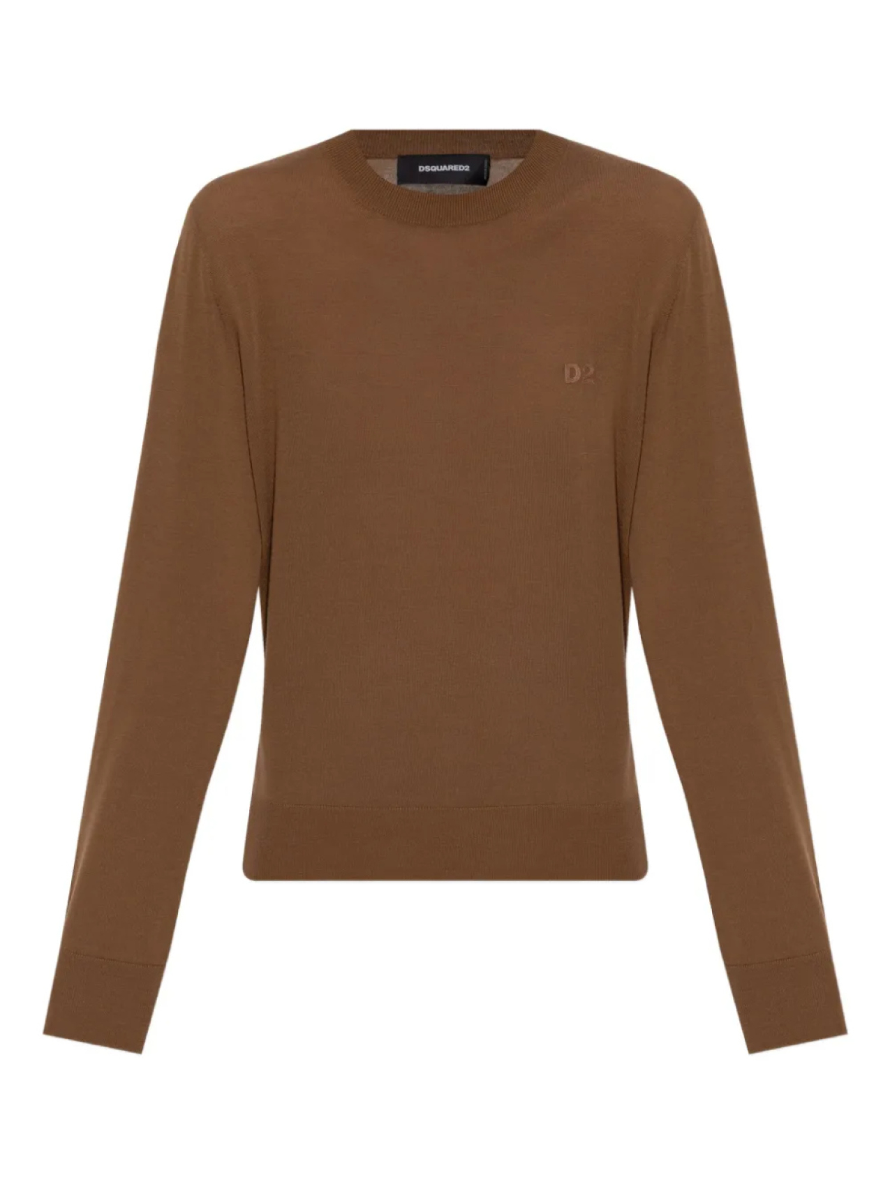 Шерстяной свитер DSQUARED2, коричневый
Шерстяной свитер DSQUARED2, коричневый