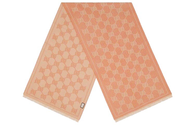 Шарф вязаный Gucci, розовый / бежевый
Шарф вязаный Gucci, розовый / бежевый