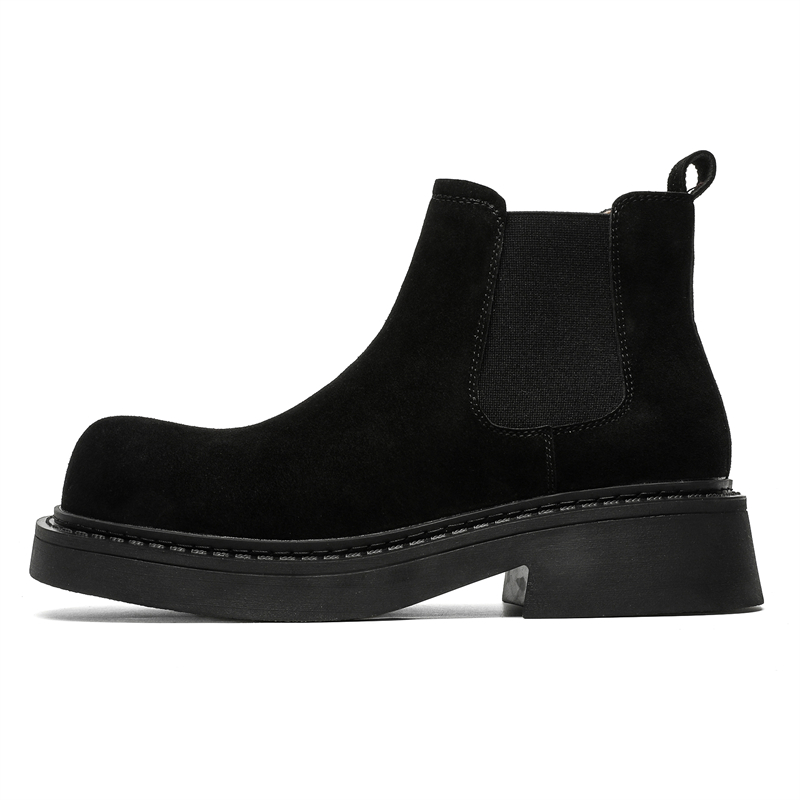 Короткие мужские ботинки челси WEISHIBANGWEI, Black
Короткие мужские ботинки челси WEISHIBANGWEI, Black