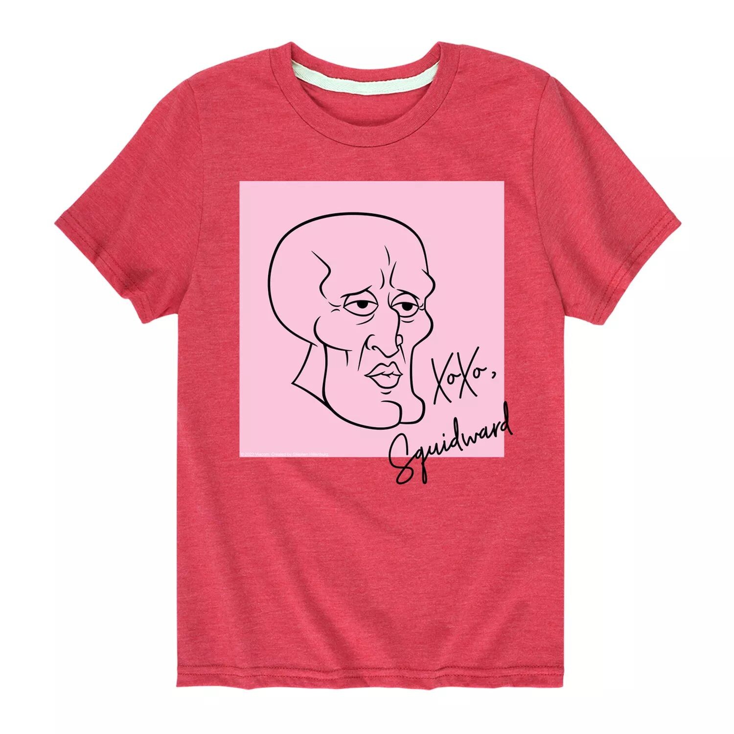 Футболка с рисунком SpongeBob XOXO Squidward для мальчиков 8–20 лет Licensed Character, красный
Футболка с рисунком SpongeBob XOXO Squidward для мальчиков 8–20 лет Licensed Character, красный