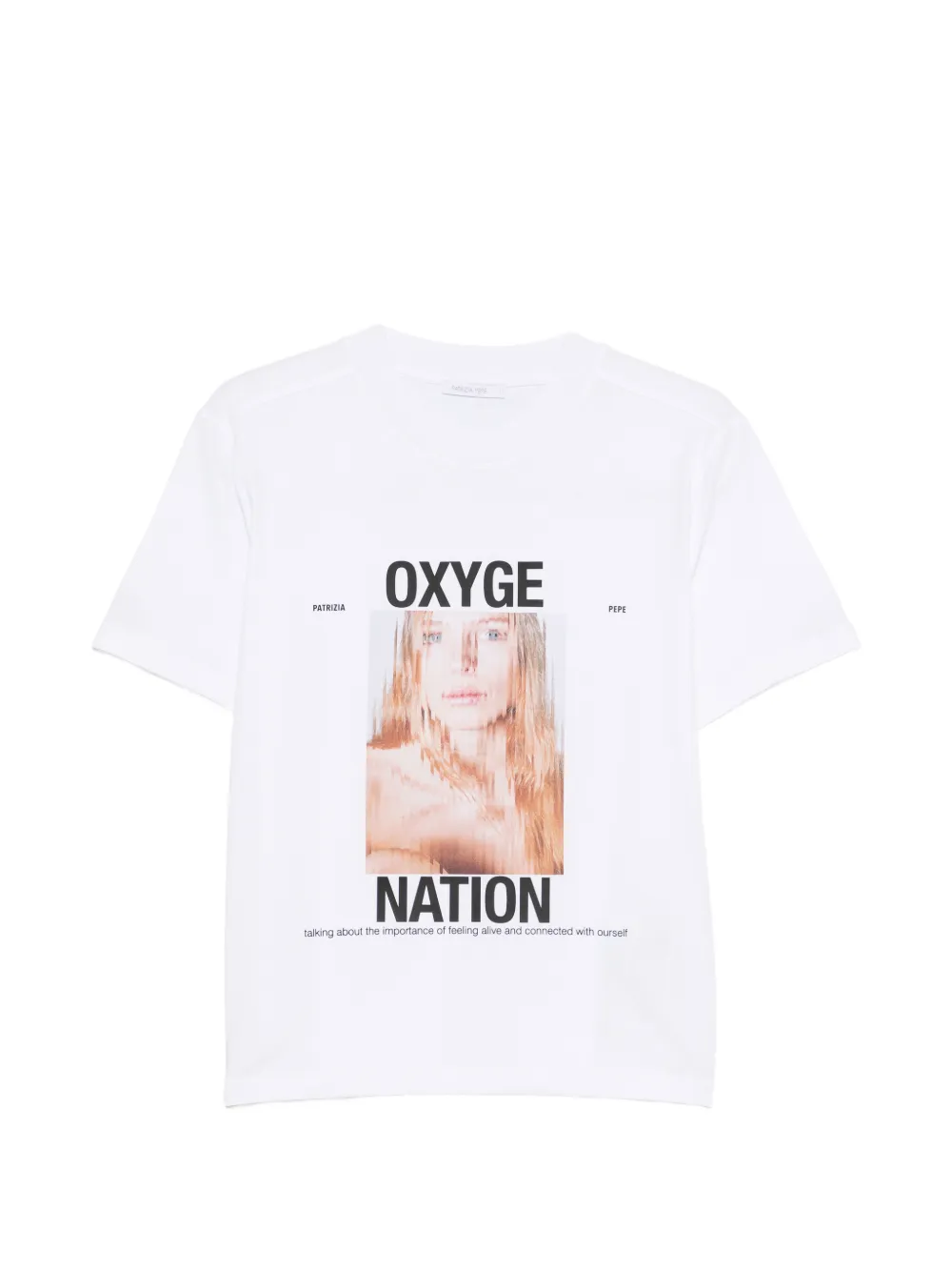 Футболка с графическим принтом Patrizia Pepe, белый
Футболка с графическим принтом Patrizia Pepe, белый