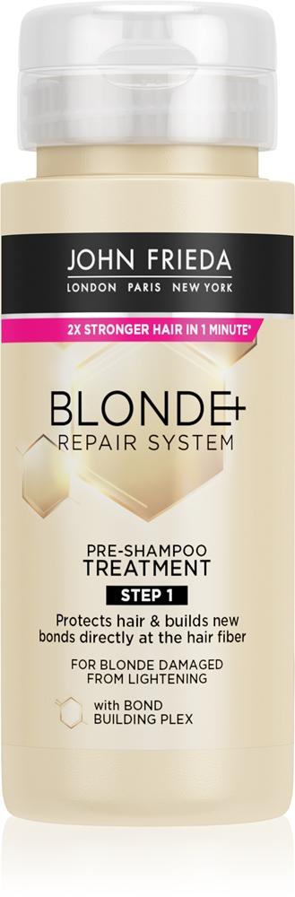 Кондиционер для светлых волос Blonde+Repair перед мытьем шампунем John Frieda, 100 мл
Кондиционер для светлых волос Blonde+Repair перед мытьем шампунем John Frieda, 100 мл