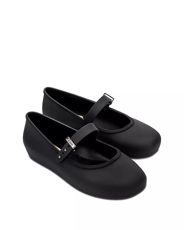 Мягкие балетки для девочек - для малышек и для взрослых Mini Melissa, черный
Мягкие балетки для девочек - для малышек и для взрослых Mini Melissa, черный