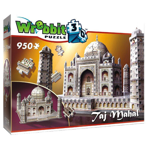 Пазл Wrebbit 3D, Тадж Махал, 950 шт.
Пазл Wrebbit 3D, Тадж Махал, 950 шт.