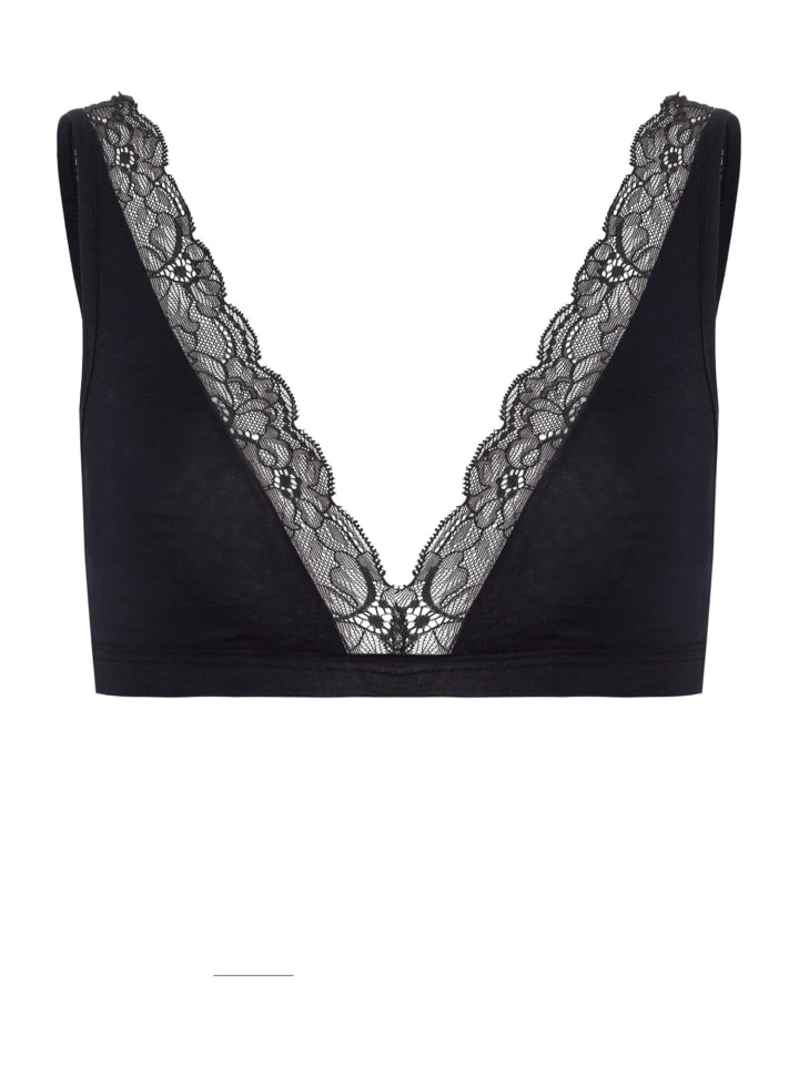 Бюстгальтер без косточек Hanro, черный
Бюстгальтер без косточек Hanro, черный