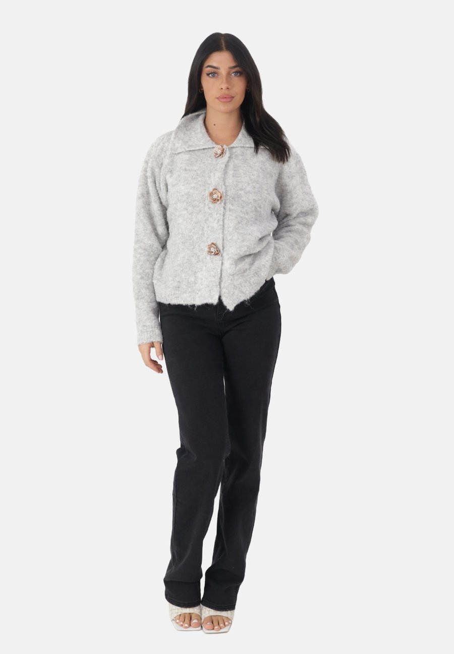 Кардиган Elara Cardigan, Grau/Grey
Кардиган Elara Cardigan, Grau/Grey