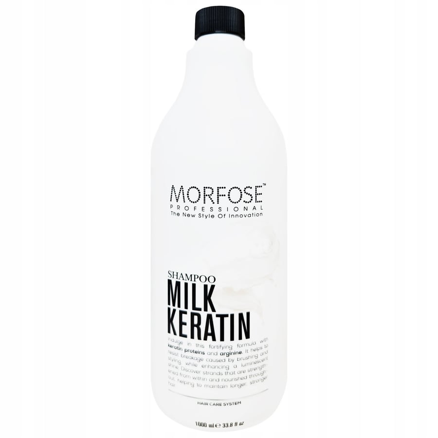 Шампунь для волос Morfose Milk Keratin с кератином 1000 мл
Шампунь для волос Morfose Milk Keratin с кератином 1000 мл
