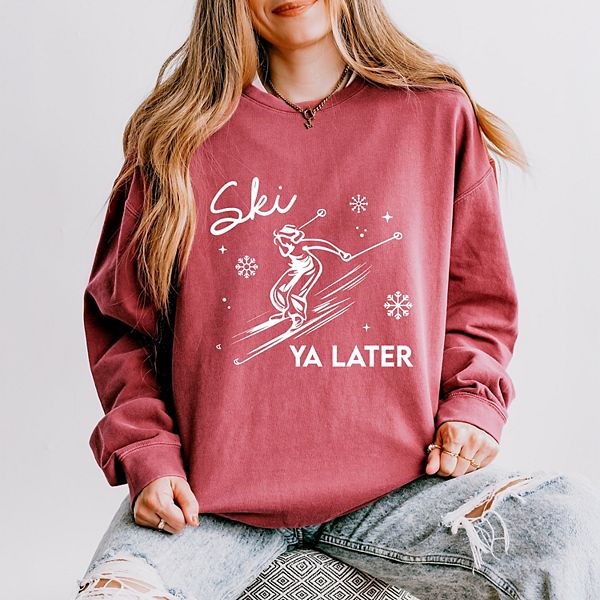 Легкий свитшот Ski ya later snowflake для женщин Simply Sage Market, Crimson, Белый, Легкий свитшот Ski ya later snowflake для женщин Simply Sage Market, Crimson
Легкий свитшот Ski ya later snowflake для женщин Simply Sage Market, Crimson, Белый, Легкий свитшот Ski ya later snowflake для женщин Simply Sage Market, Crimson