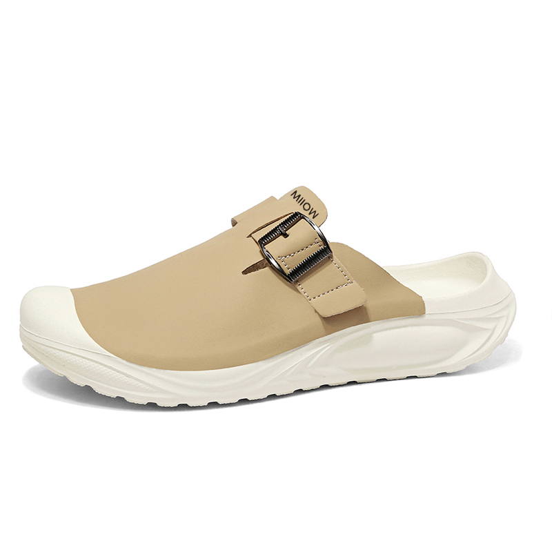 MIIOW Мужские противоскользящие домашние тапочки с закрытым носком серые, цвет Gray
MIIOW Мужские противоскользящие домашние тапочки с закрытым носком серые, цвет Gray