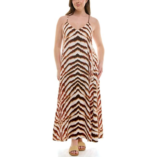 Женское макси-платье-комбинация из сатина Nicole Miller, цвет brown print
Женское макси-платье-комбинация из сатина Nicole Miller, цвет brown print