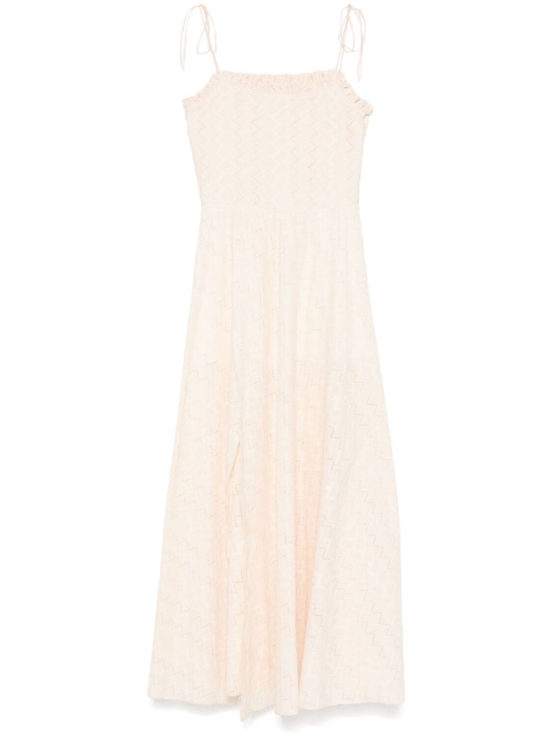 PNK платье с узором зигзаг, нейтральный цвет
PNK платье с узором зигзаг, нейтральный цвет