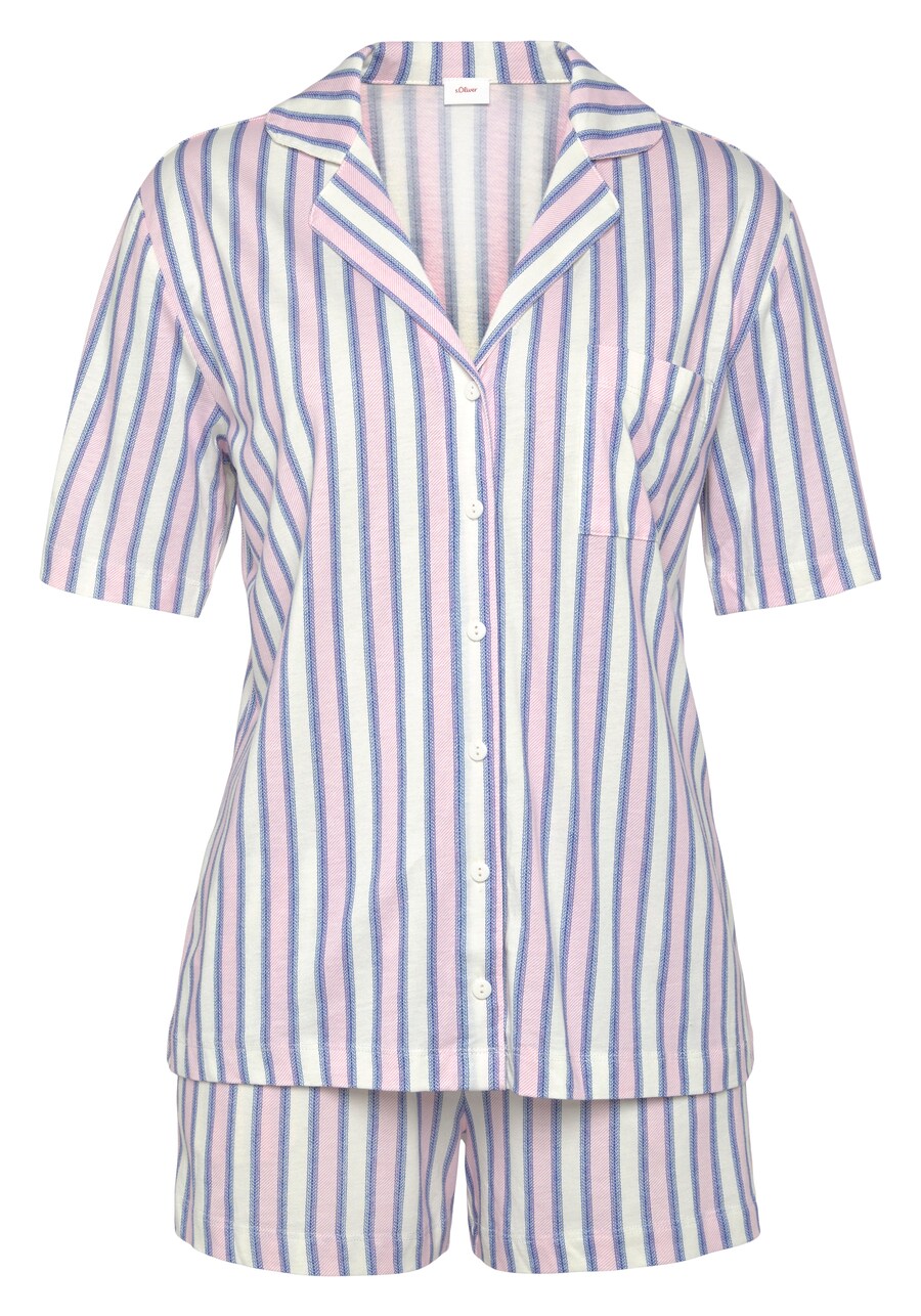 Короткий пижамный комплект s.Oliver, белый
Короткий пижамный комплект s.Oliver, белый