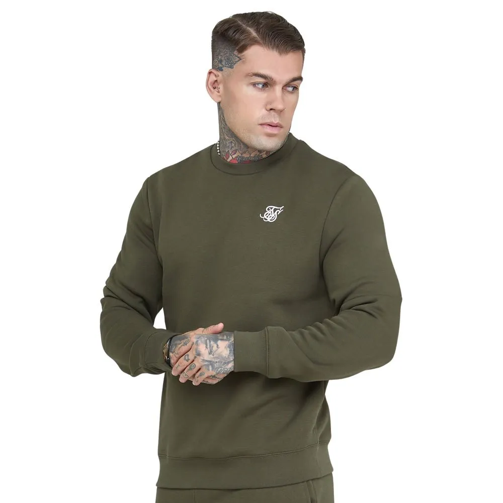 Толстовка Siksilk Essential, зеленый 
Толстовка Siksilk Essential, зеленый