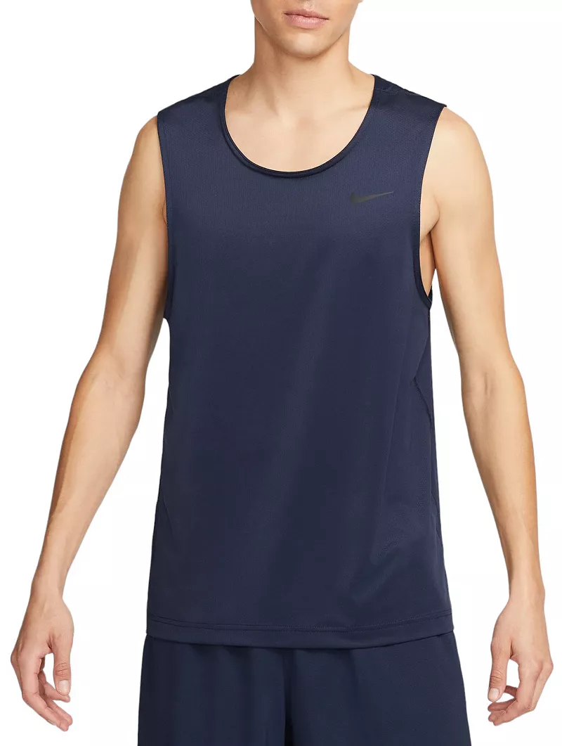 Мужская майка для фитнеса Nike Dri-FIT Ready, цвет Obsidian
Мужская майка для фитнеса Nike Dri-FIT Ready, цвет Obsidian