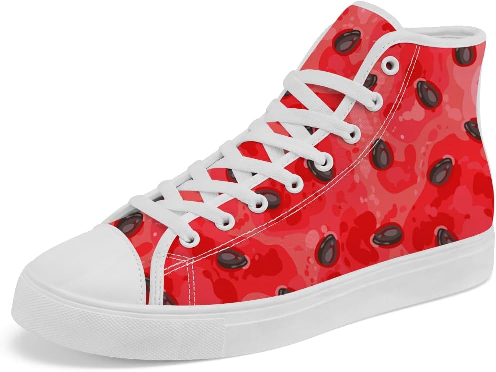 Кеды на высокой подошве chebing с принтом арбуза, высокие сандалии на шнуровке, повседневная обувь для женщин и мужчин, красный
Кеды на высокой подошве chebing с принтом арбуза, высокие сандалии на шнуровке, повседневная обувь для женщин и мужчин, красный