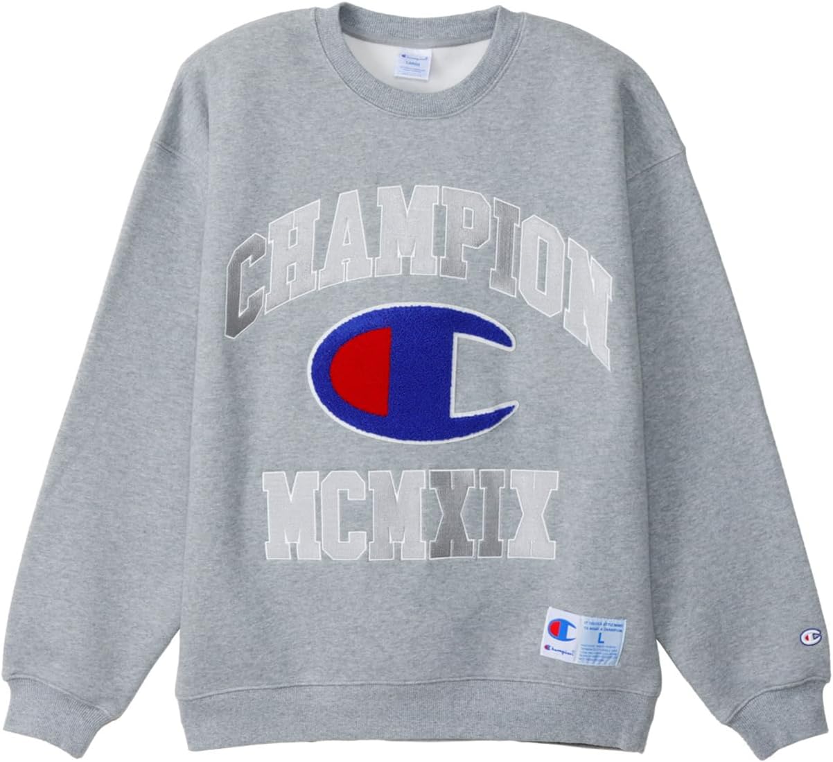 Мужская толстовка Champion Action Style C3-A030 с длинными рукавами, вышивкой и нашивками из синели, с круглым вырезом
Мужская толстовка Champion Action Style C3-A030 с длинными рукавами, вышивкой и нашивками из синели, с круглым вырезом