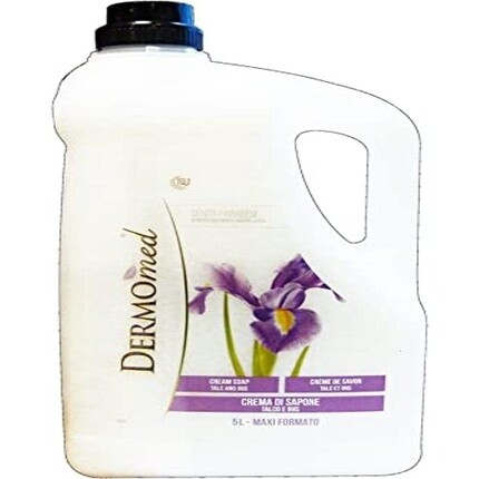 Жидкое мыло DERMOMED для ухода за лицом и руками, дерматологически протестировано, pH 5,5, увлажняющее очищающее средство без парабенов и парафина, универсальное применение, тальк и аромат ириса — максимальный размер, 5 литров
Жидкое мыло DERMOMED для ухода за лицом и руками, дерматологически протестировано, pH 5,5, увлажняющее очищающее средство без парабенов и парафина, универсальное применение, тальк и аромат ириса — максимальный размер, 5 литров